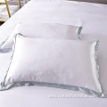 Summer pure color washed silk pillowcase